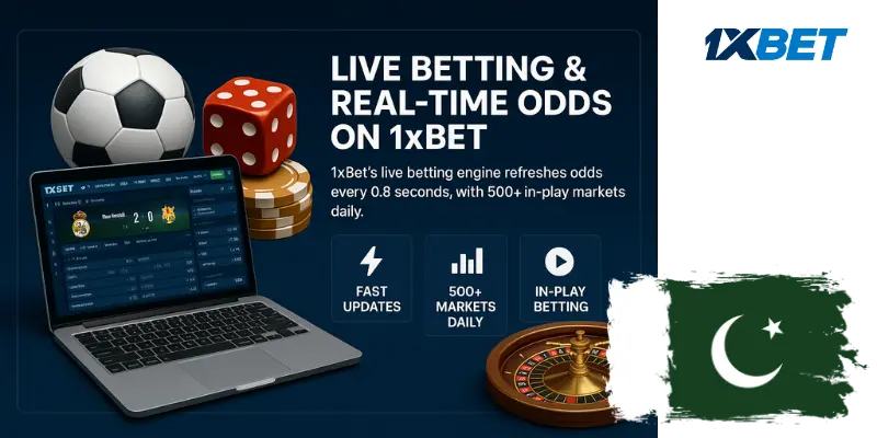 Live Betting & Real-Time Odds on 1xBet