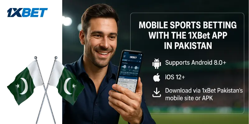 Mobile Sports Betting with the 1xBet App in Pakistan