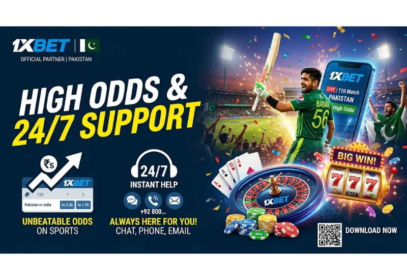 High Odds and 24/7 Support