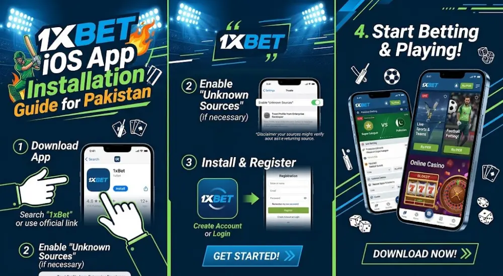 1xBet iOS App Installation Guide